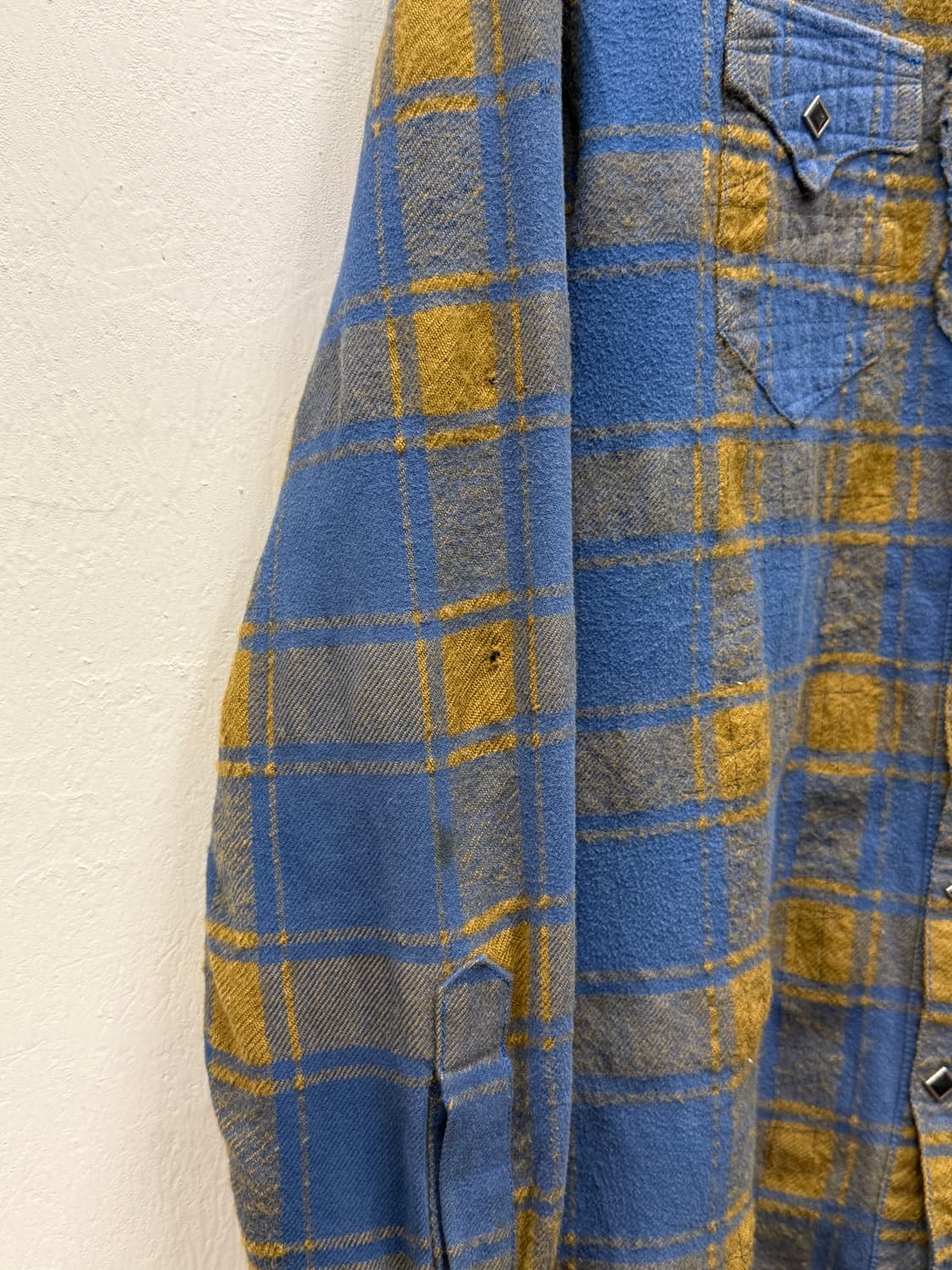 Japan Sifury Western Plaid Flannel Shirt 상품이미지5