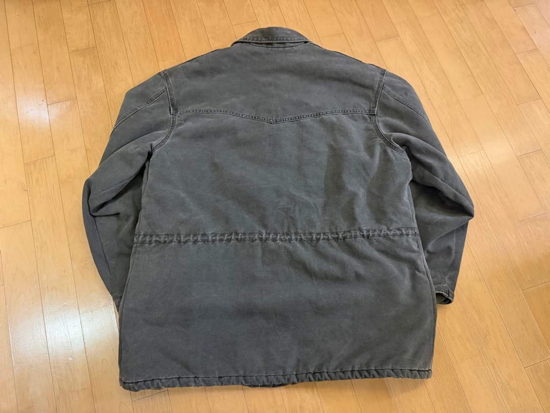 [칼하트] 00s 오리지널 C46 MOS 모스 샌드스톤 초어코트 자켓 상품이미지3