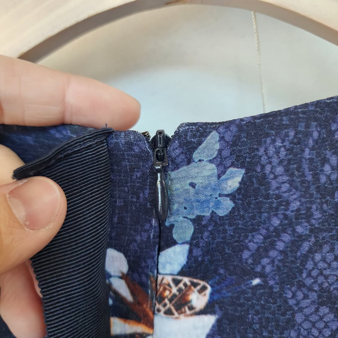 SJSJ 플라워 패턴 롱 원피스 상품이미지4