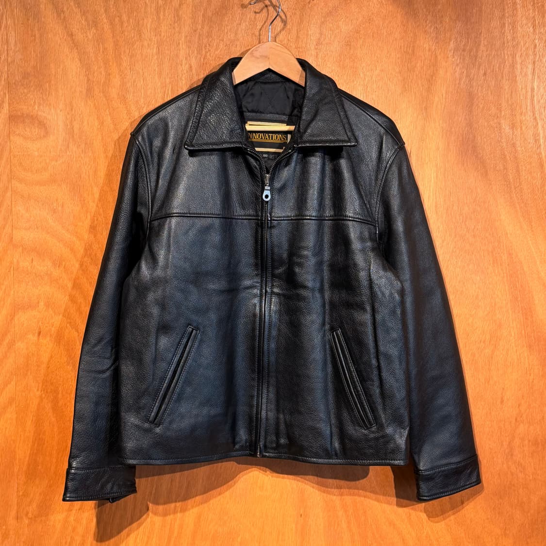이노베이션스 헤비 카우레더 스포츠 자켓 L 소가죽 하이웨이맨 상품이미지2