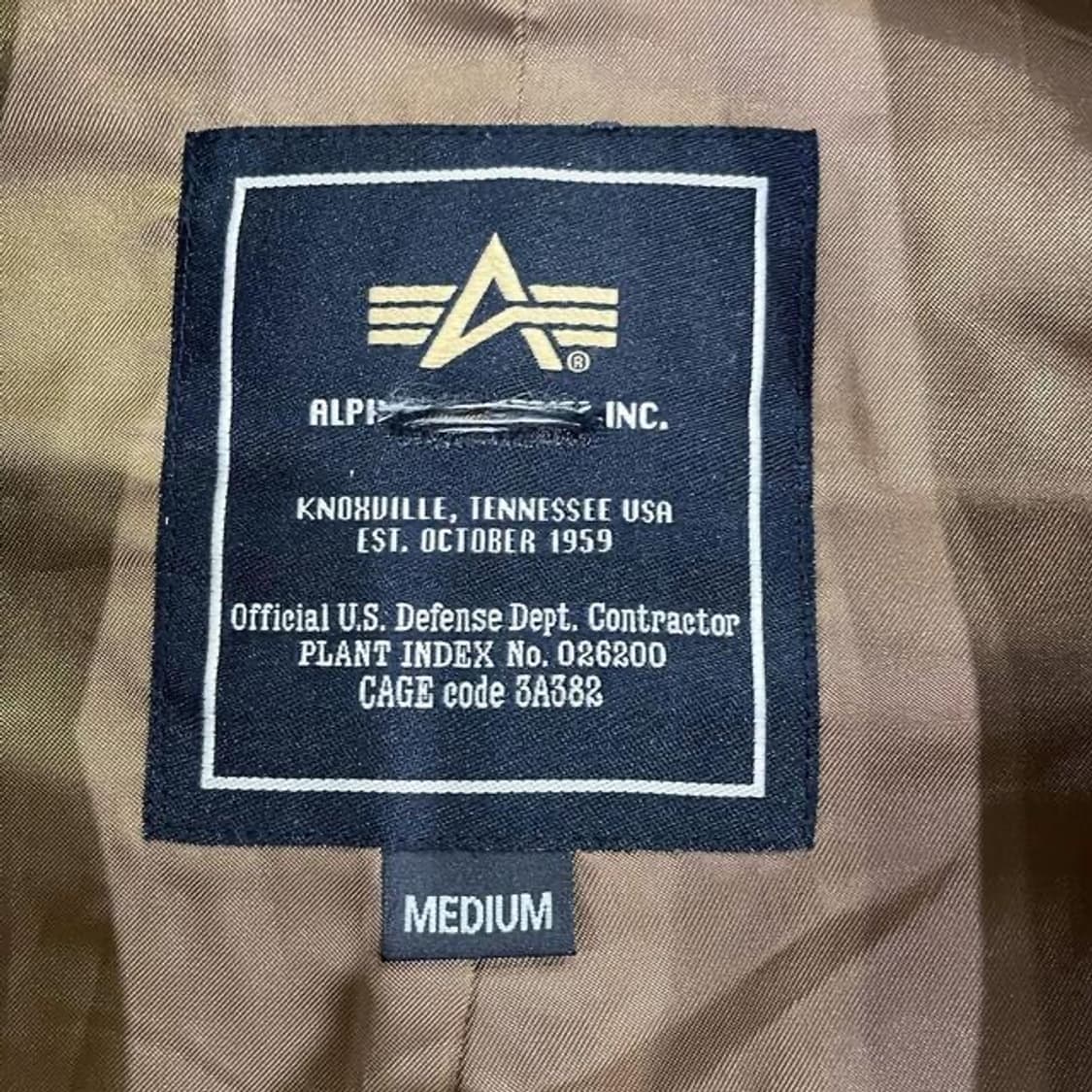 알파인더스트리 야상 코트 (S-M)  상품이미지5