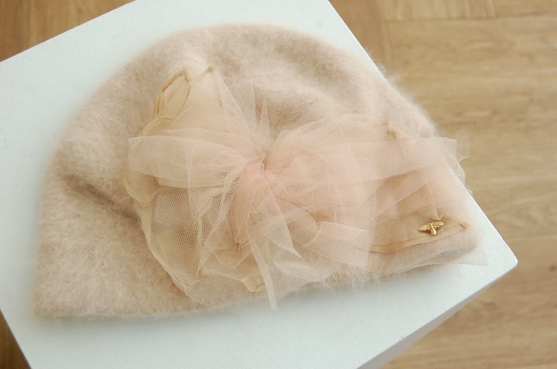 Ca4la angora lace detail beanie 상품이미지4