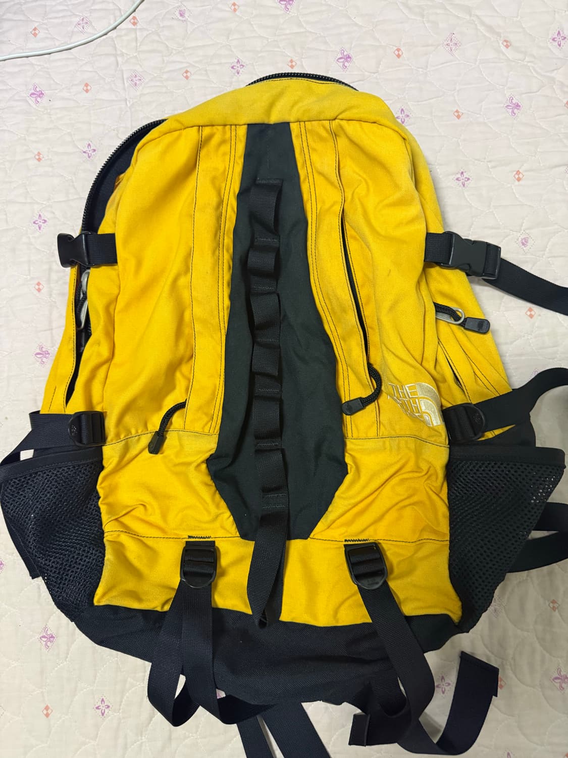 tnf 90s kinkajou 백팩 옐로우 (노스페이스) 상품이미지1