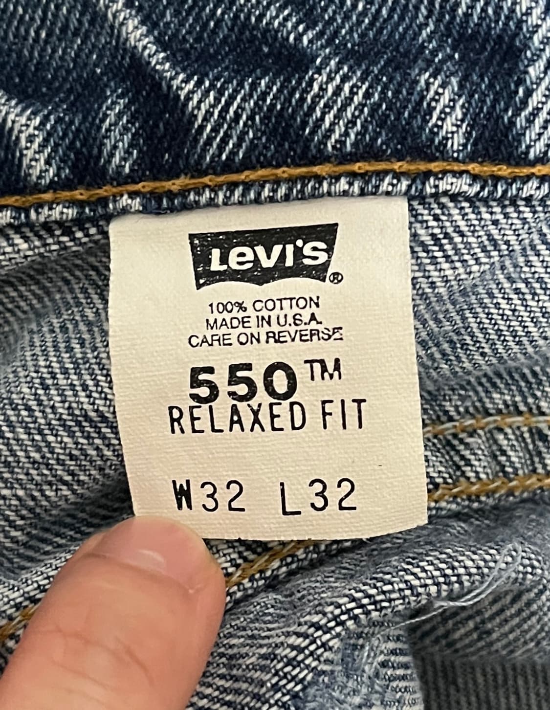 90’s Levis 550 Orange tab 상품이미지5