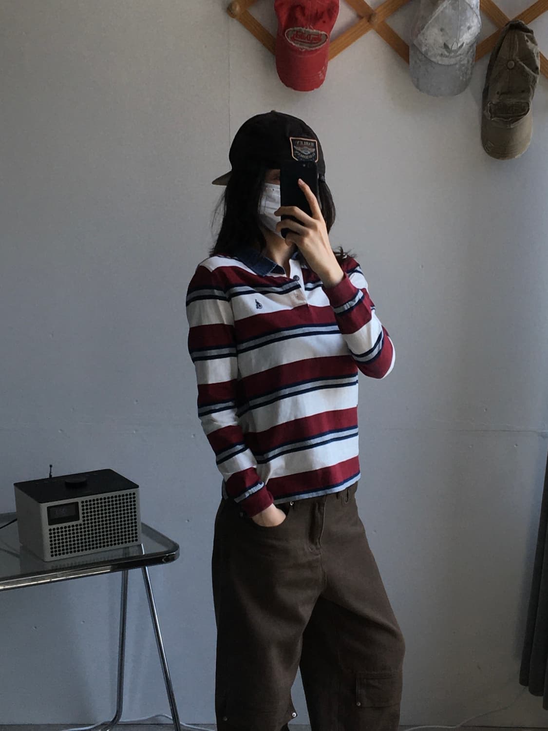 빈폴 스트라이프 카라 롱슬리브 상품이미지2