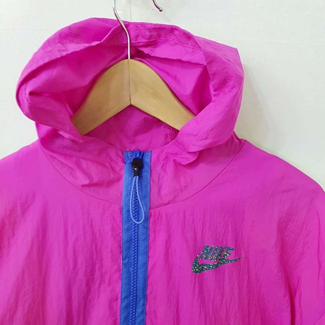 NIKE 나이키 바람막이 점퍼 핑크 옐로우 상품이미지2