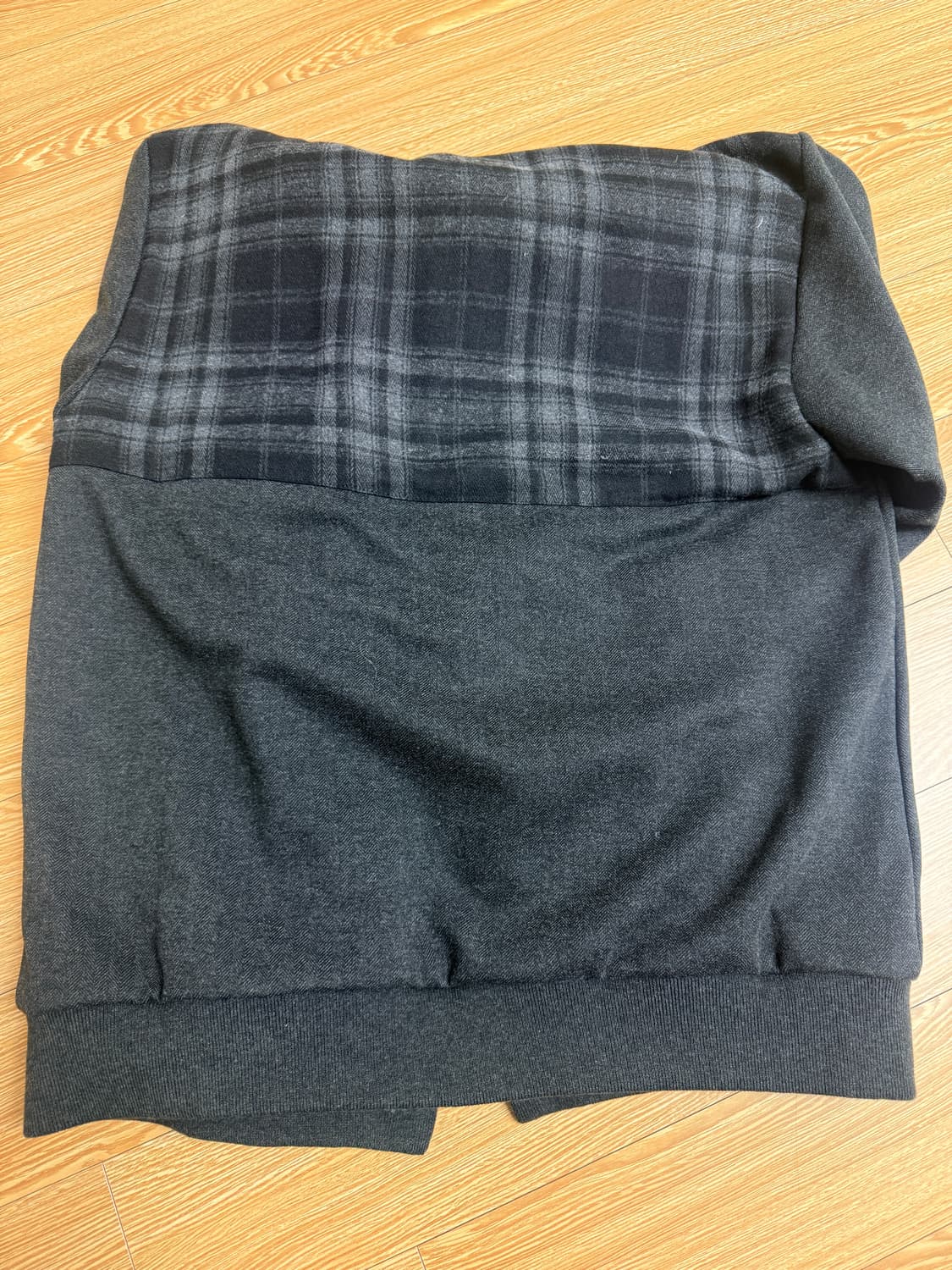 saros check jacket - Charcoal(1) 상품이미지3