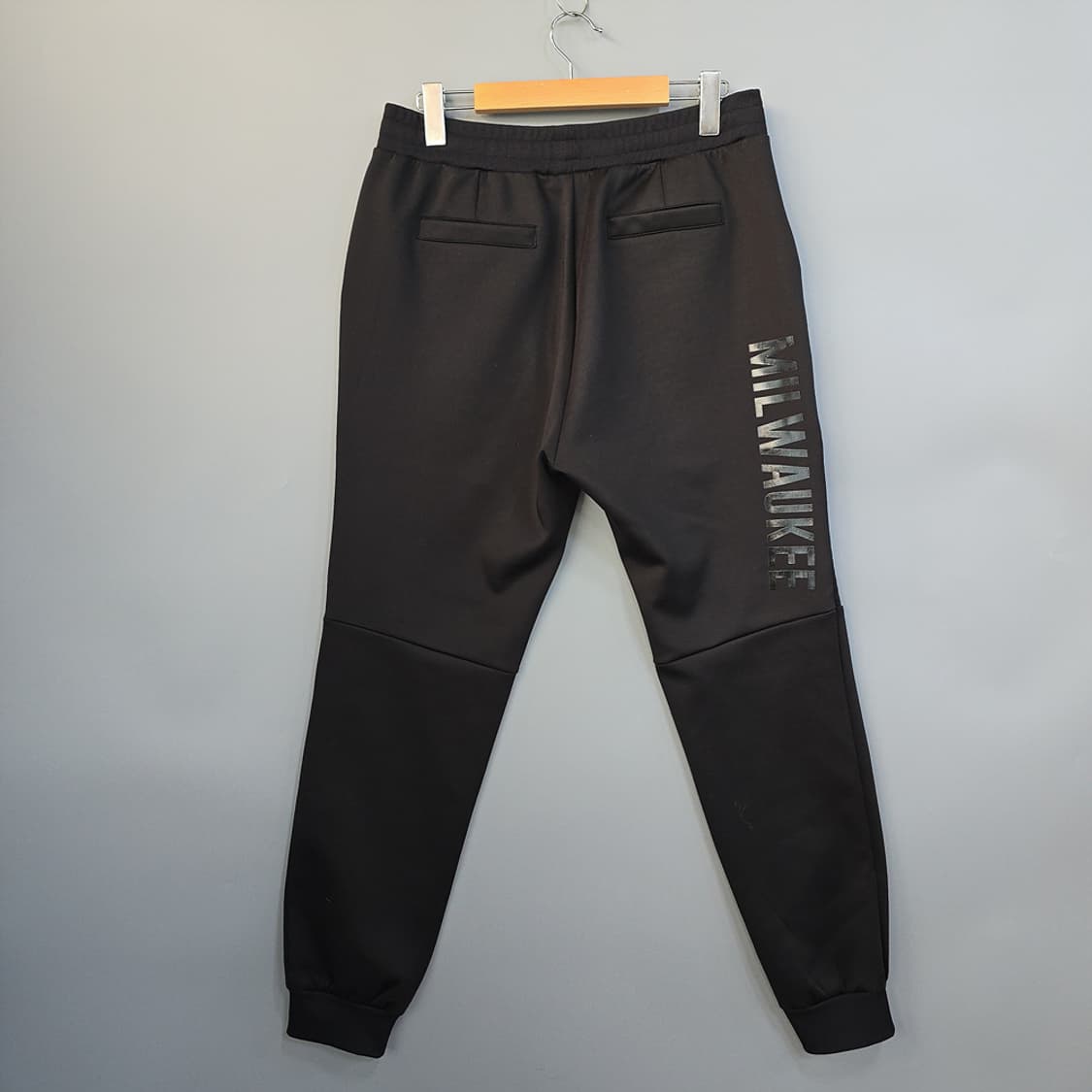 NBA 밀워키 벅스 로고 조거 팬츠 블랙 32 상품이미지5