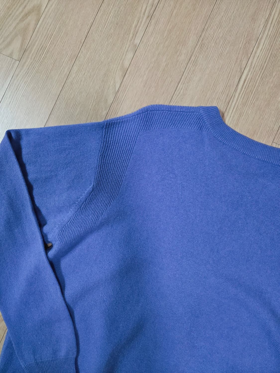 ESTNATION 스카이 블루 라운드 니트 상품이미지6