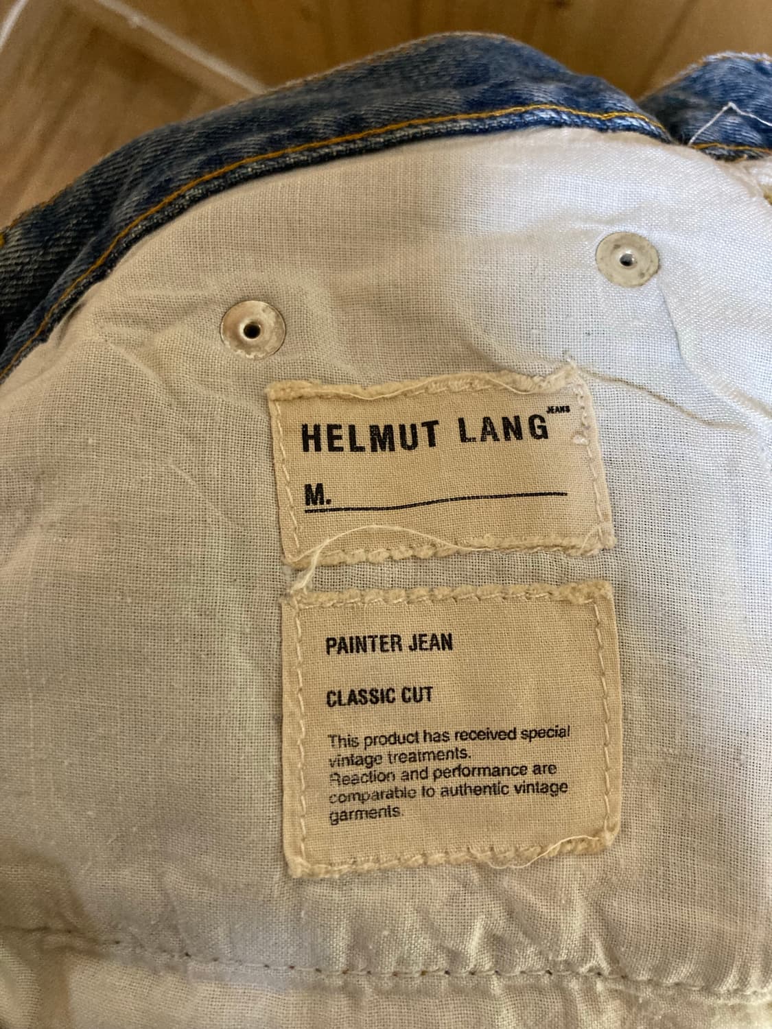 31 헬무트랭99 페인터 데님 진 상품이미지7