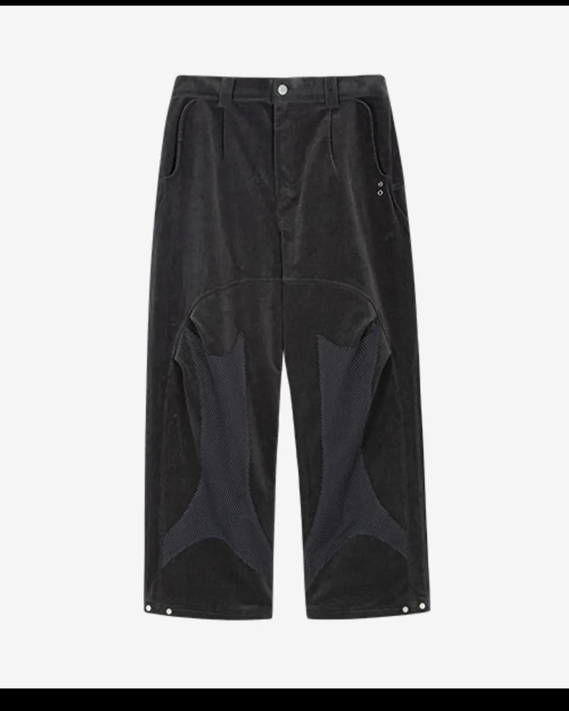 TCM corduroy mesh pants (charcoal) 상품이미지4