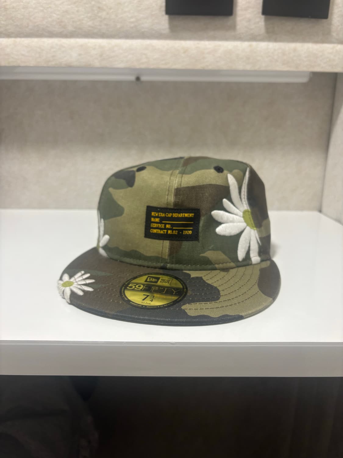 뉴에라 밀리터리 꽃자수 스냅백 상품이미지2