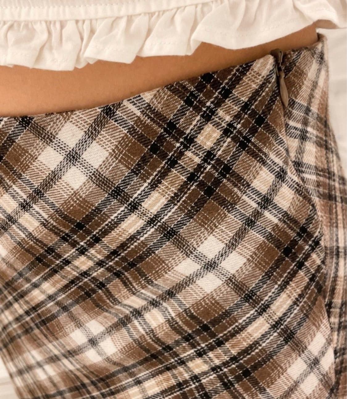 브랜디멜빌 체크 스커트  상품이미지5