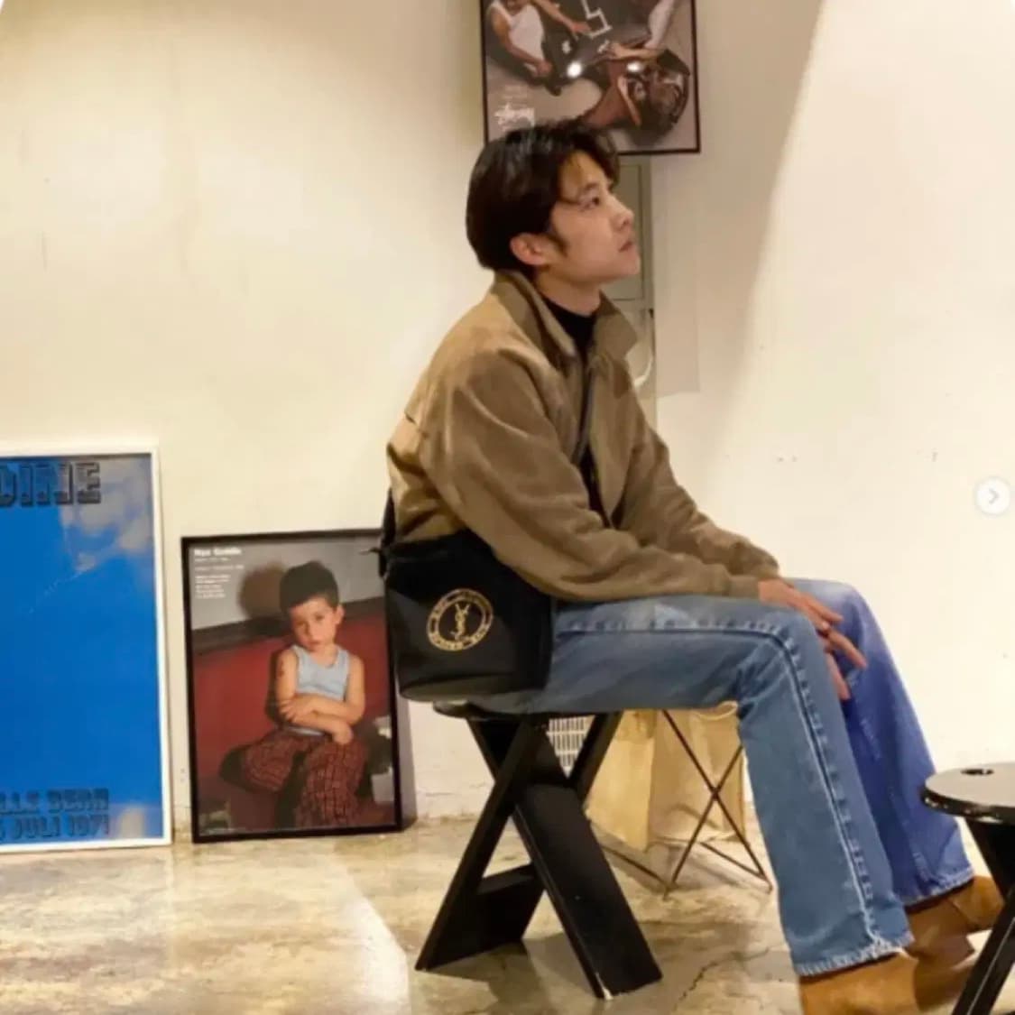 [L] 폴로 랄프로렌 90s 스웨이드 바라쿠타 해링턴 자켓 상품이미지2