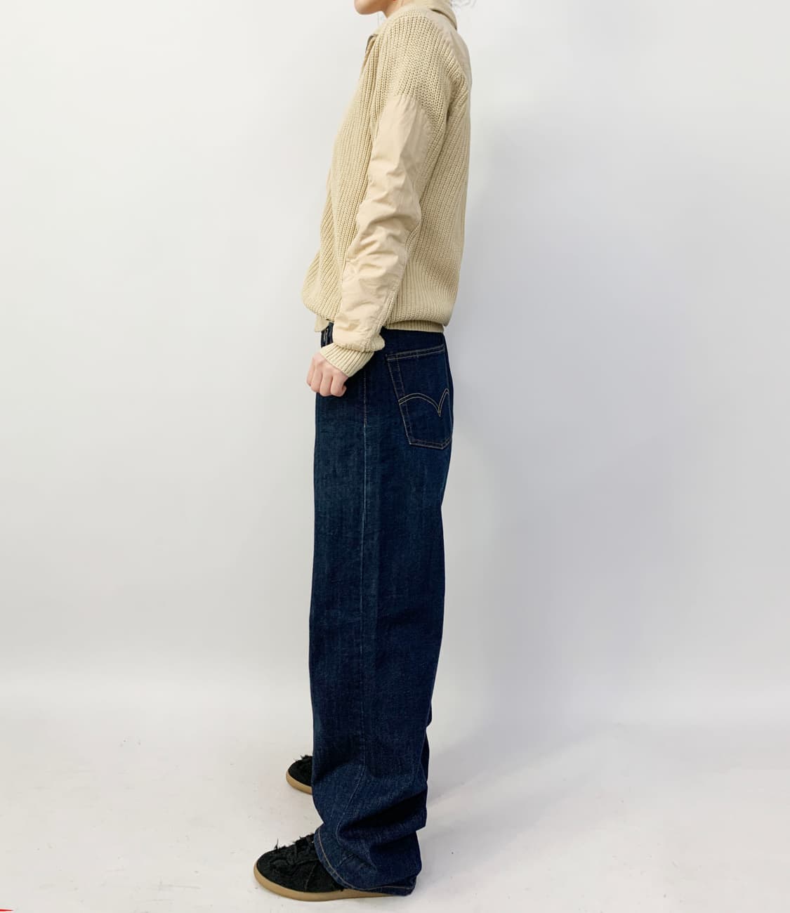 디젤 니트 집업 자켓 상품이미지3