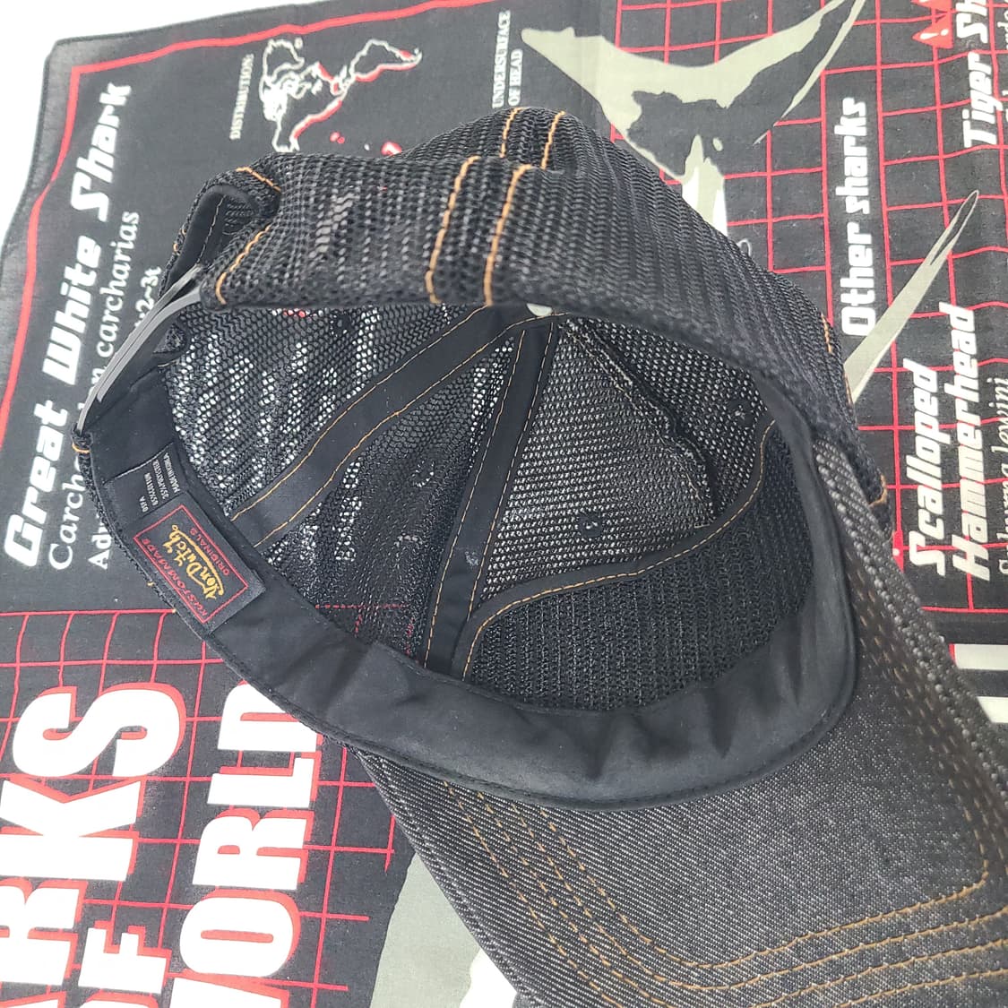 본더치 빈티지 올드 Y2K 데님 트러커캡 메쉬캡 스냅백 모자 볼캡 상품이미지10