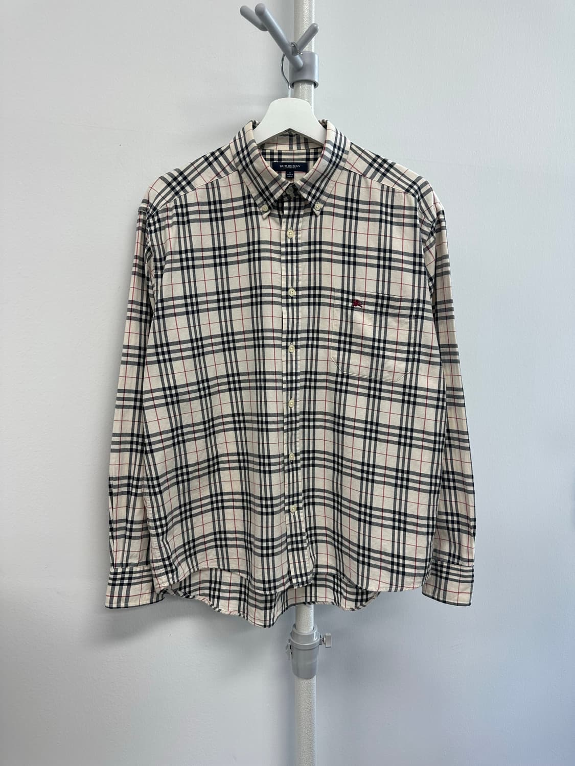 버버리 영국판 로고 체크 셔츠 상품이미지1