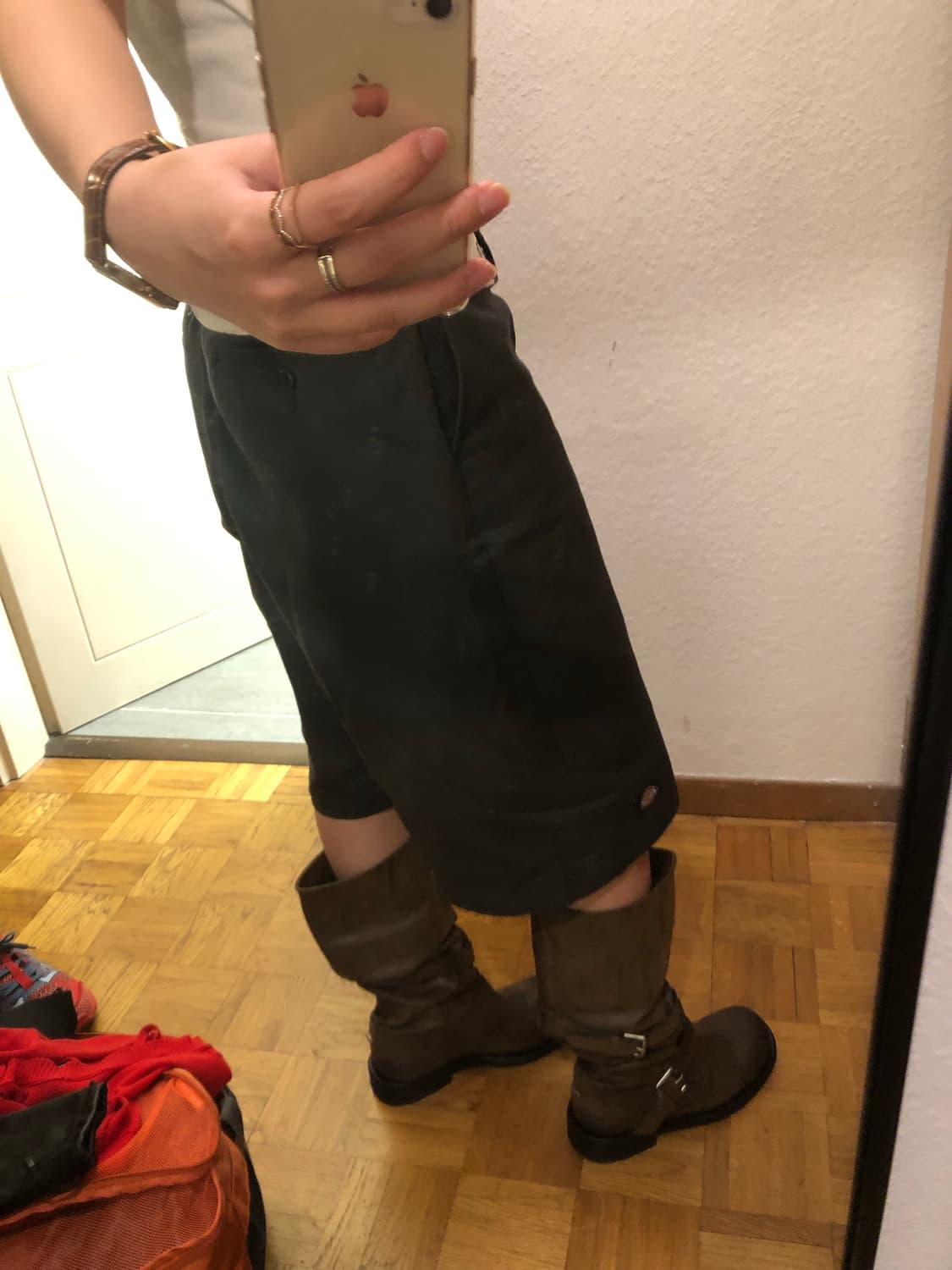 Dickies 42283 루즈핏 워크쇼츠 Olive Green 상품이미지4