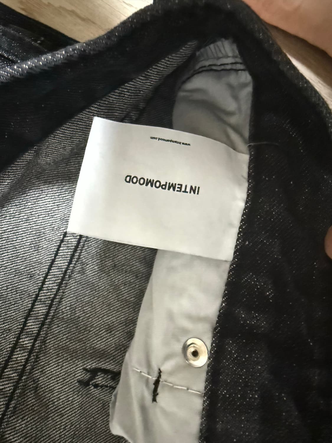 인템포무드 그래픽 데님 상품이미지3