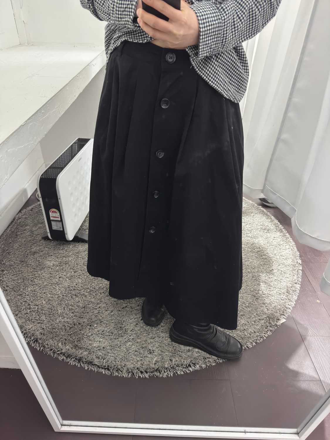 lowrys farm button long skirt 상품이미지4