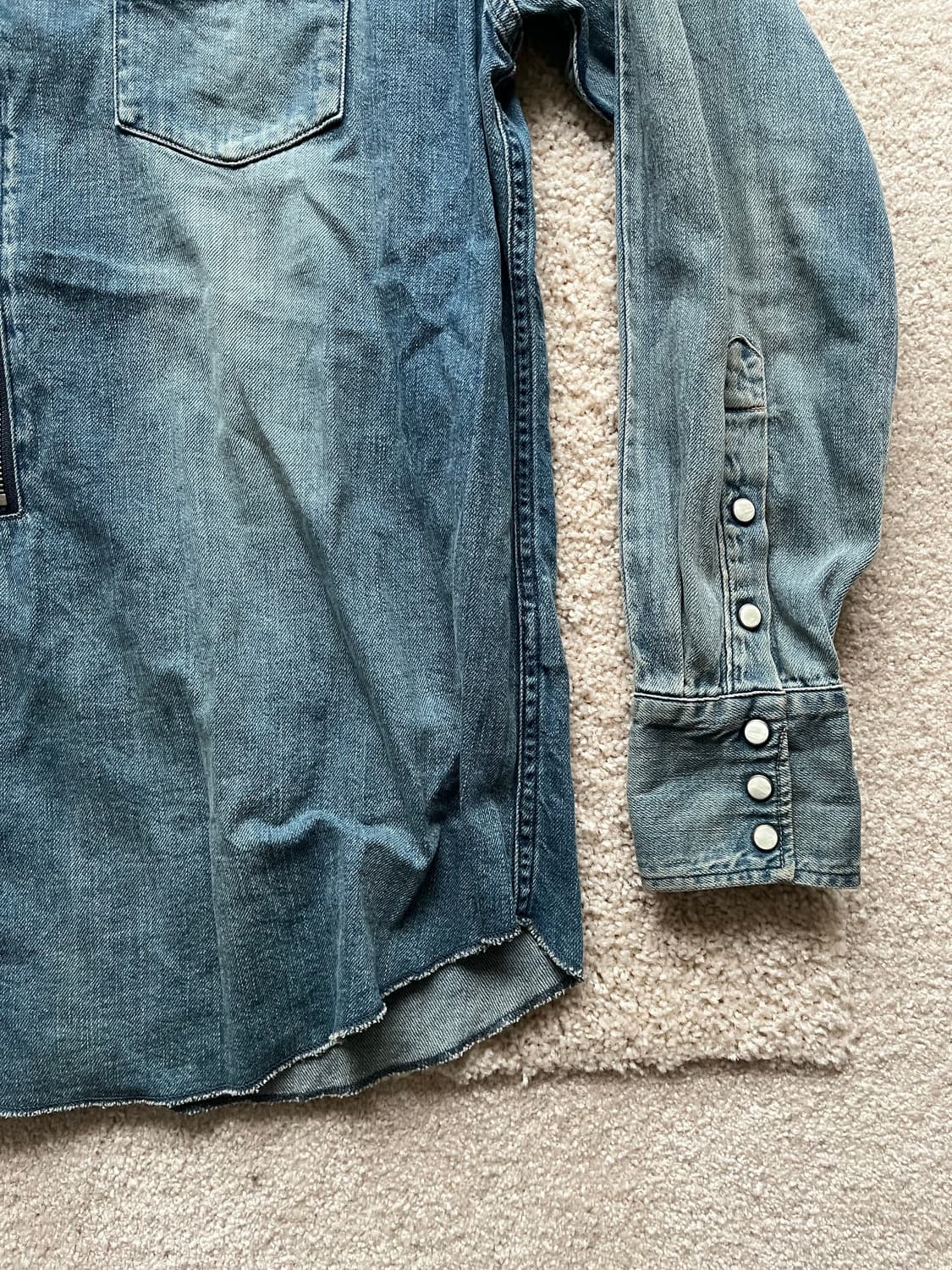 언유즈드 웨스턴 데님 집업 자켓 (103-105) 상품이미지5