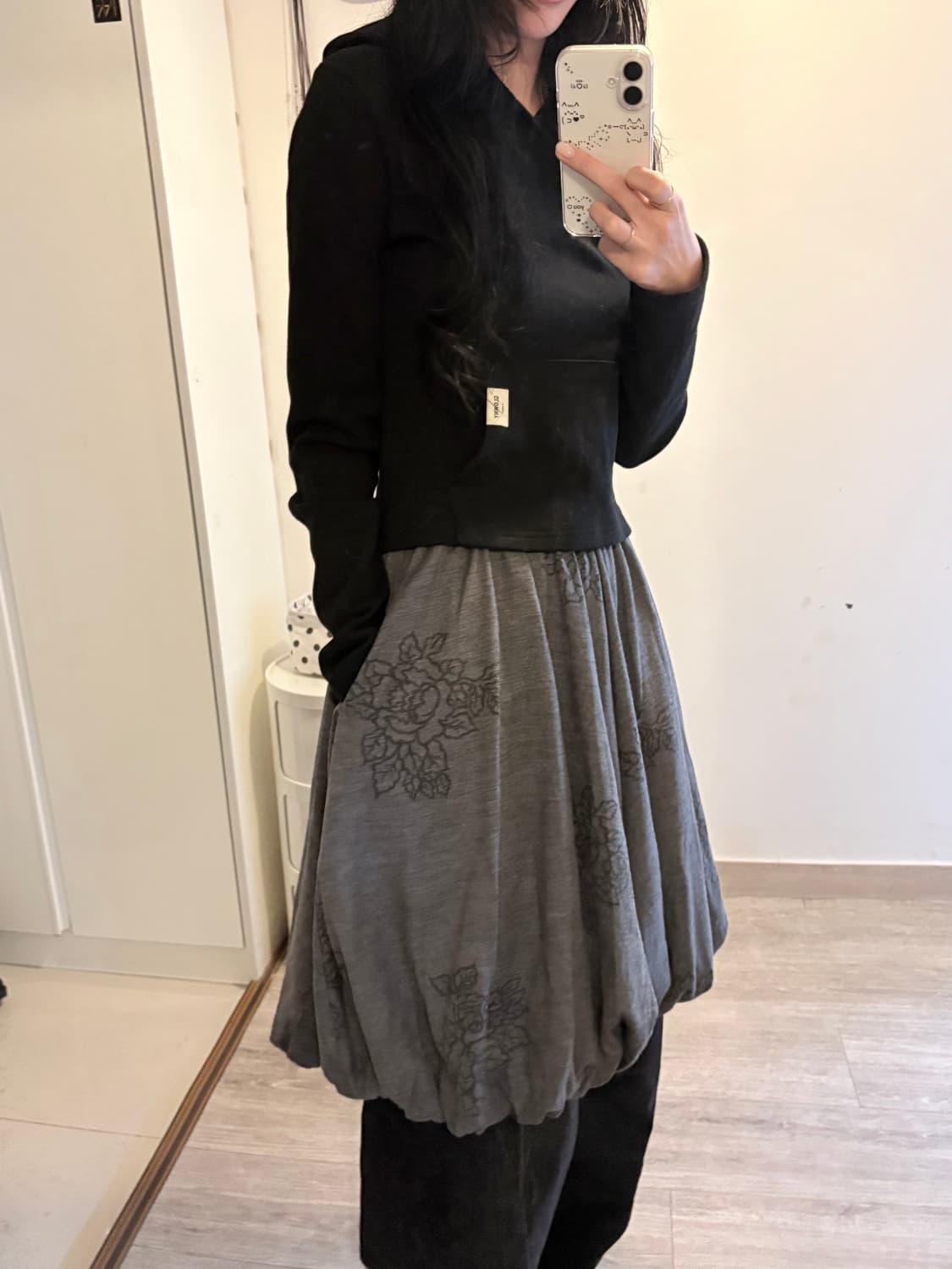 Floral balloon skirt 상품이미지5