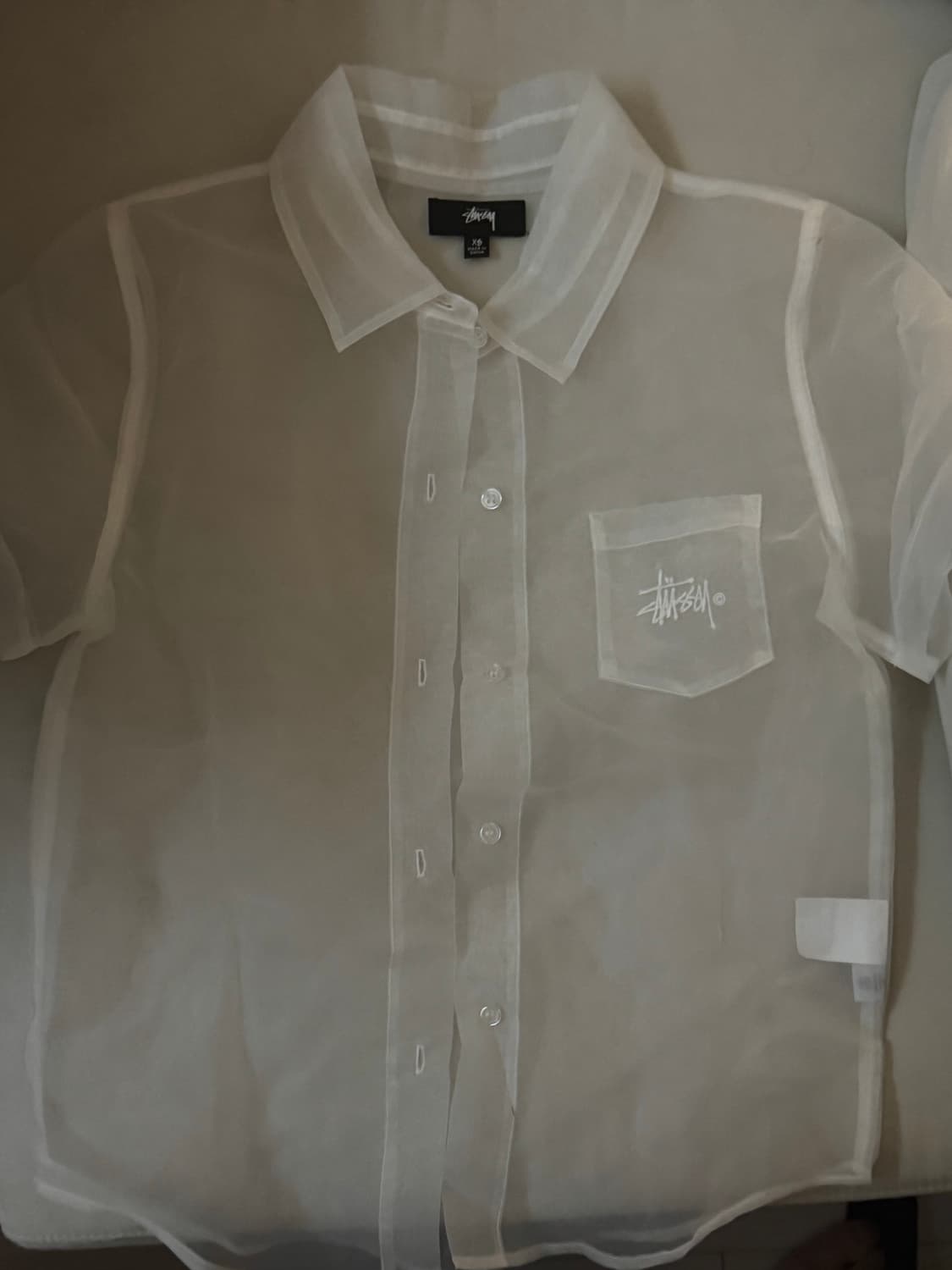 스투시 마일로 쉬어 셔츠 xs 상품이미지1