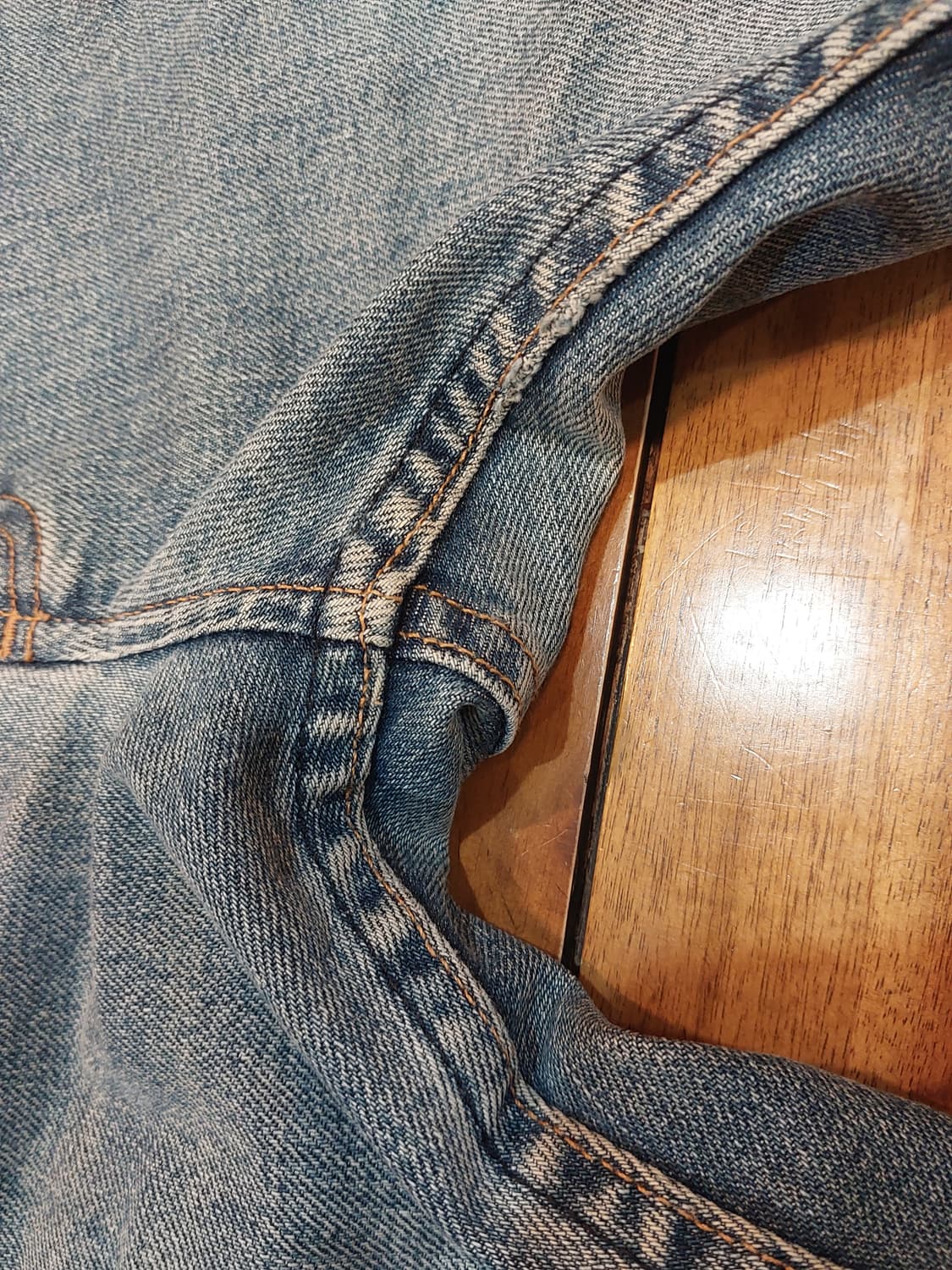 apc 아페쎄 뉴 스탠다드 연청 워싱 데님 29인치
 상품이미지10