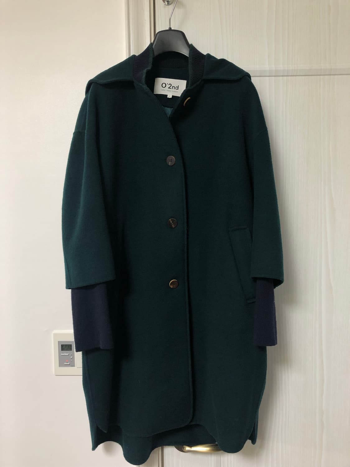 오즈세컨 (O'2nd) 딥그린 코트 상품이미지1