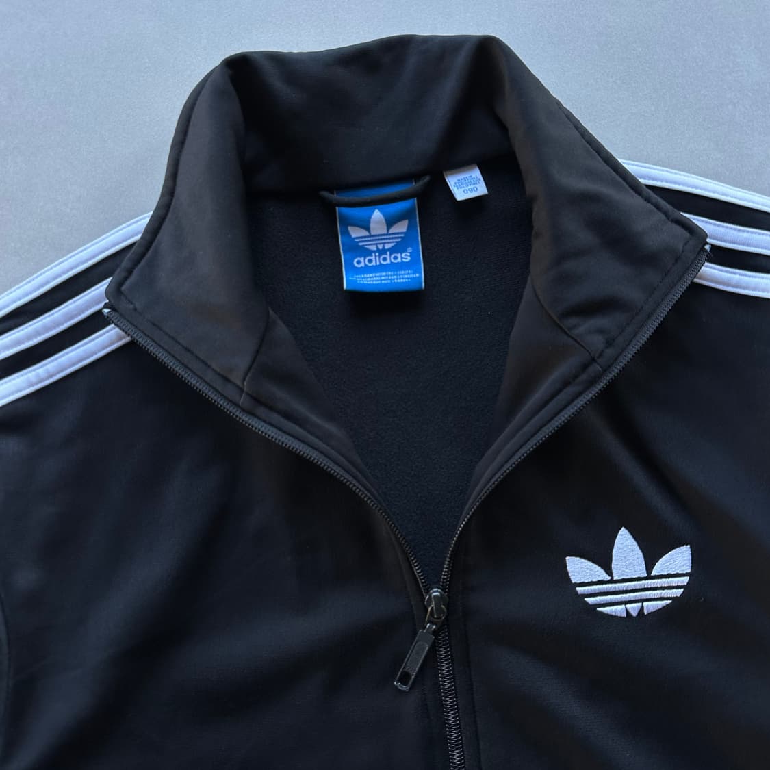 [S]아디다스 구형 파이어버드 블랙 트랙탑 져지 상품이미지5