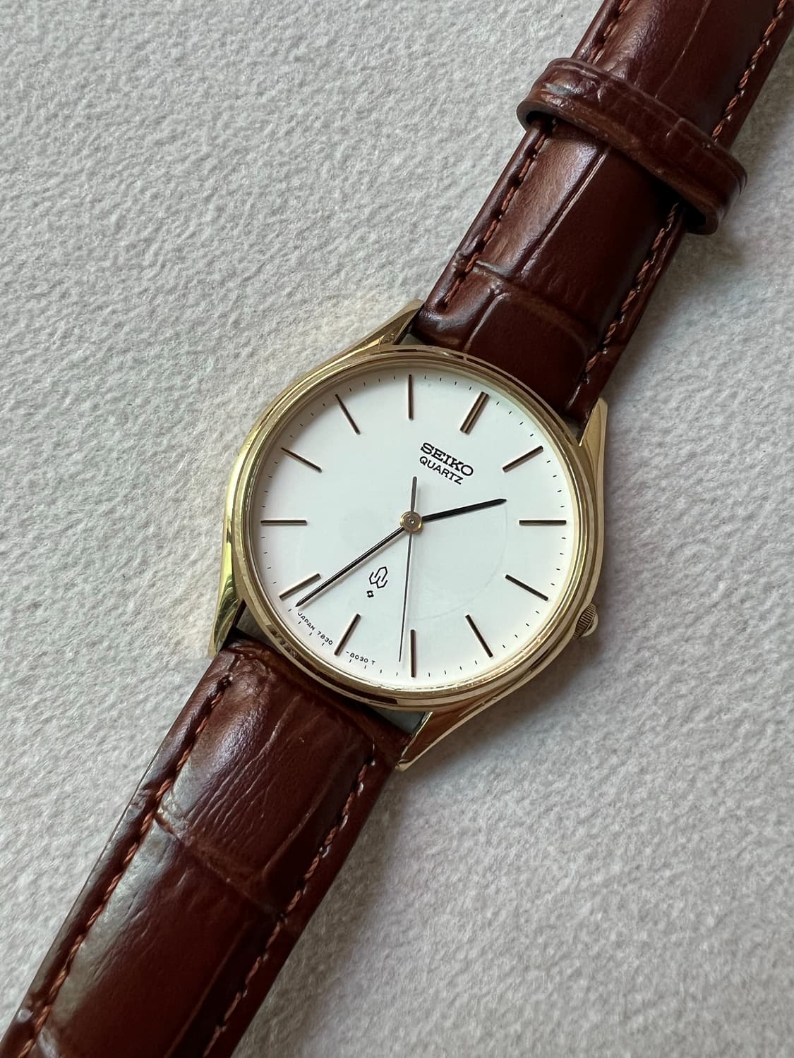 세이코 쿼츠 골드 빈티지 7830-8030 상품이미지1