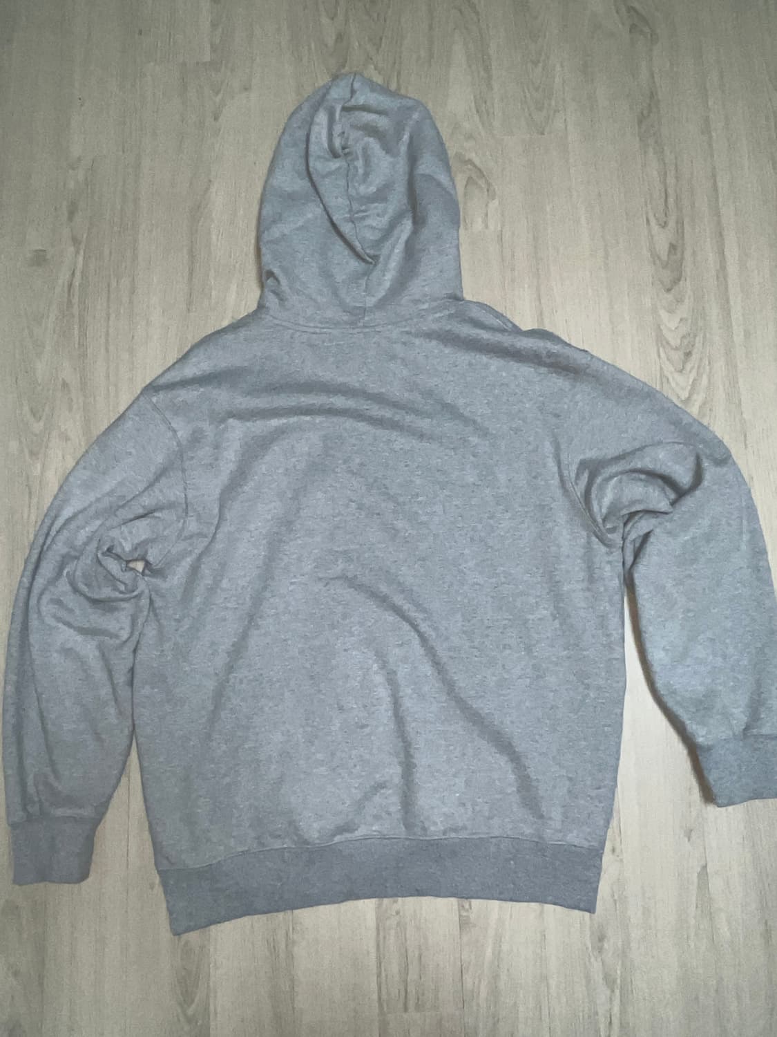 회색 후드티 상품이미지2