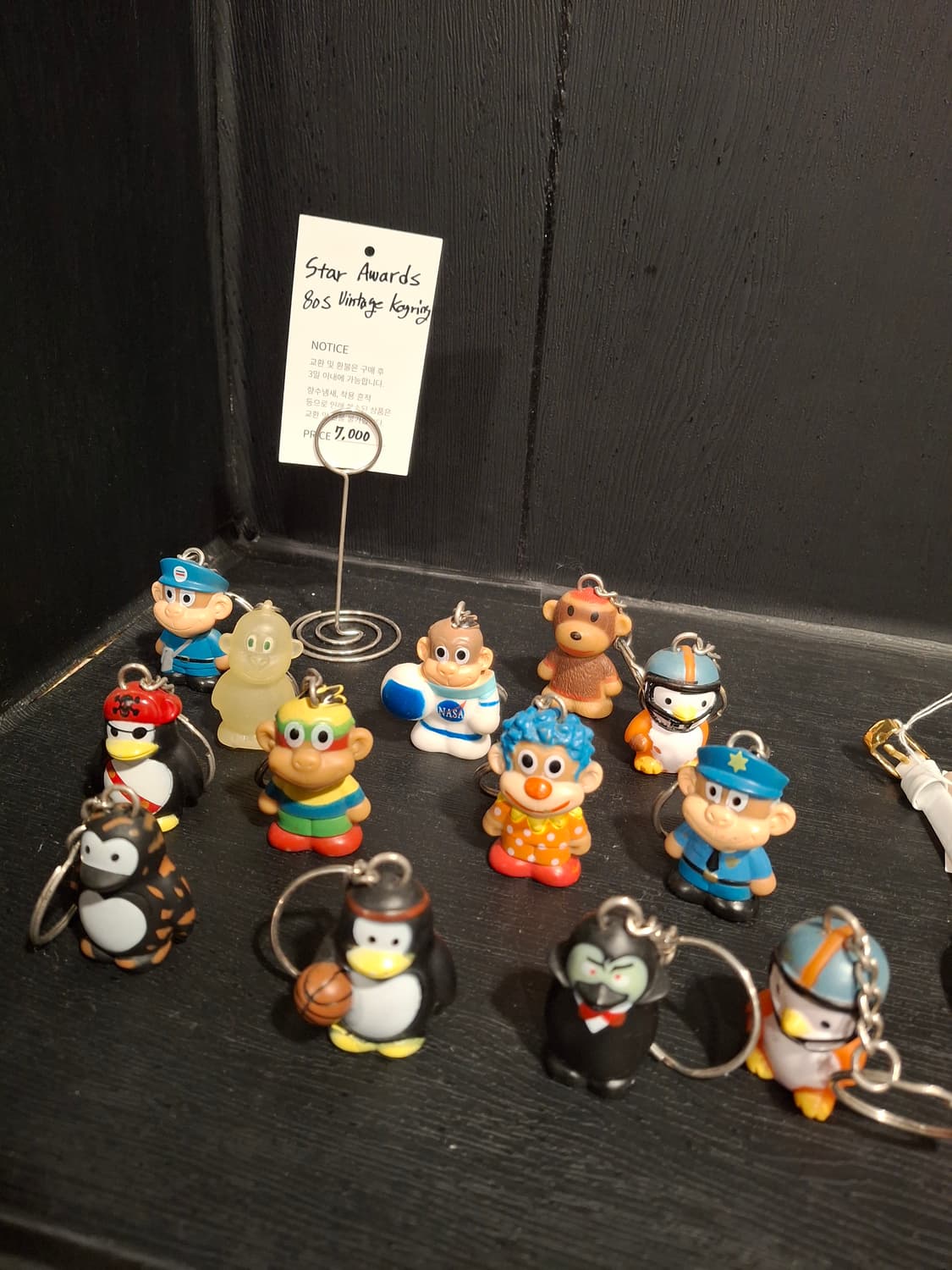 (마지막특가) 스타워즈 80s 빈티지 캐릭터 키링 상품이미지1