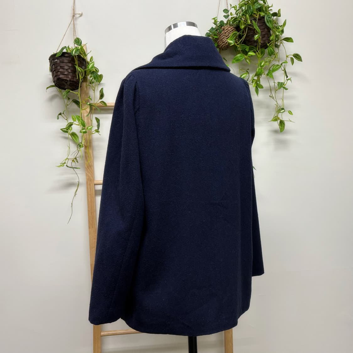 JPN/ 더블코트 모리걸더블코트 러블리코트 모리걸코트 숏코트 모리룩반코트 상품이미지4