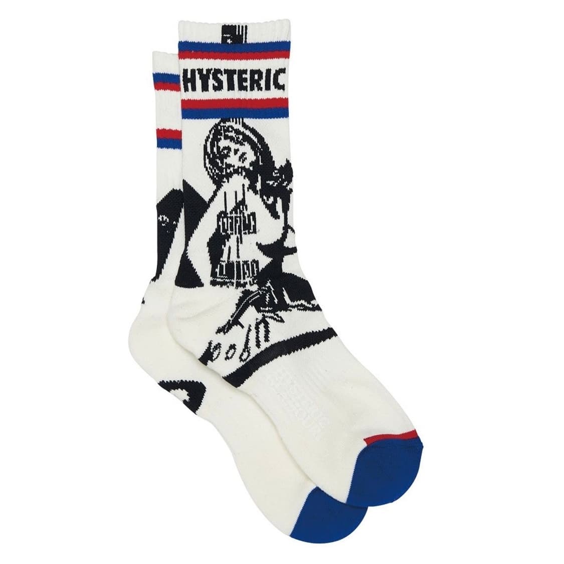 히스테릭 글래머 Guitar Girl Skater 스포츠 양말 상품이미지1