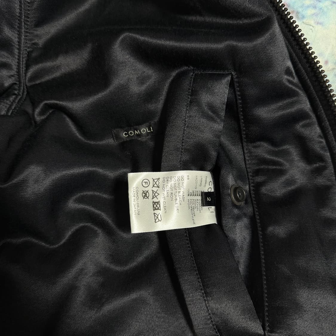 [2]코모리 실크 나일론 MA-1 상품이미지10