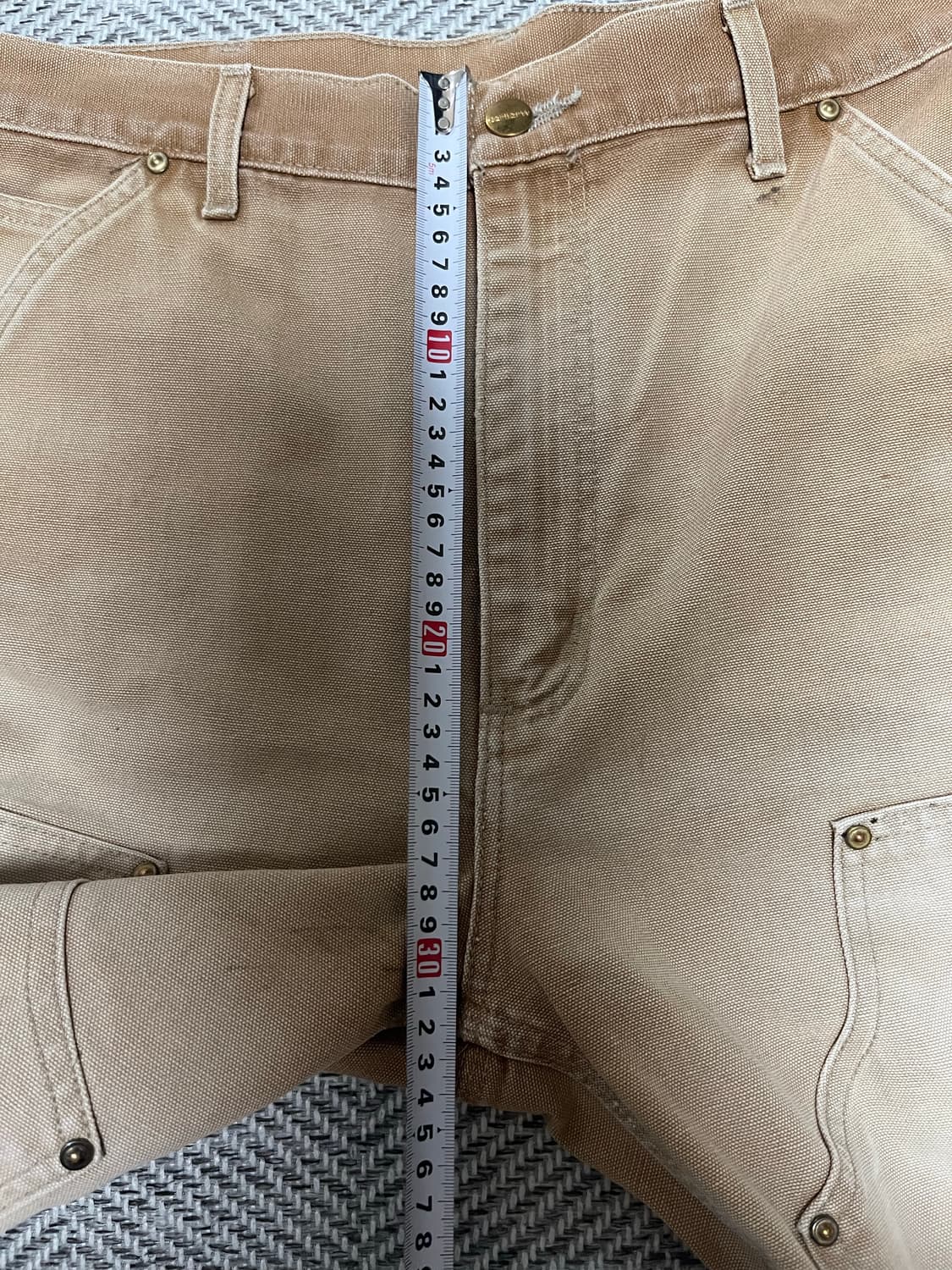 칼하트 더블니 b01 brn 33x34 상품이미지7