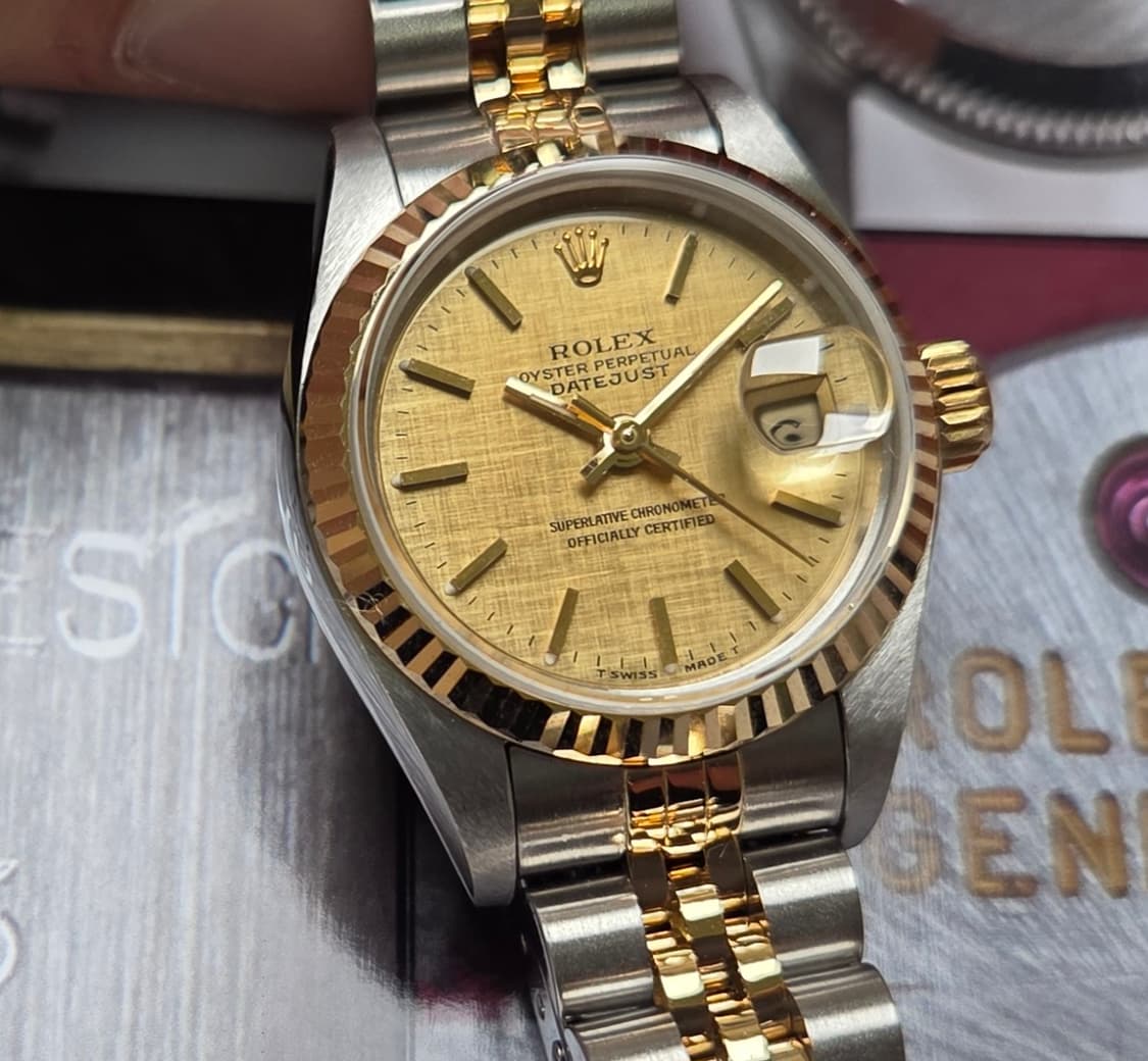 롤렉스 데이저스트 69173 18K콤비 보카시판 쥬빌리줄 여성용 (감정서 상품이미지1