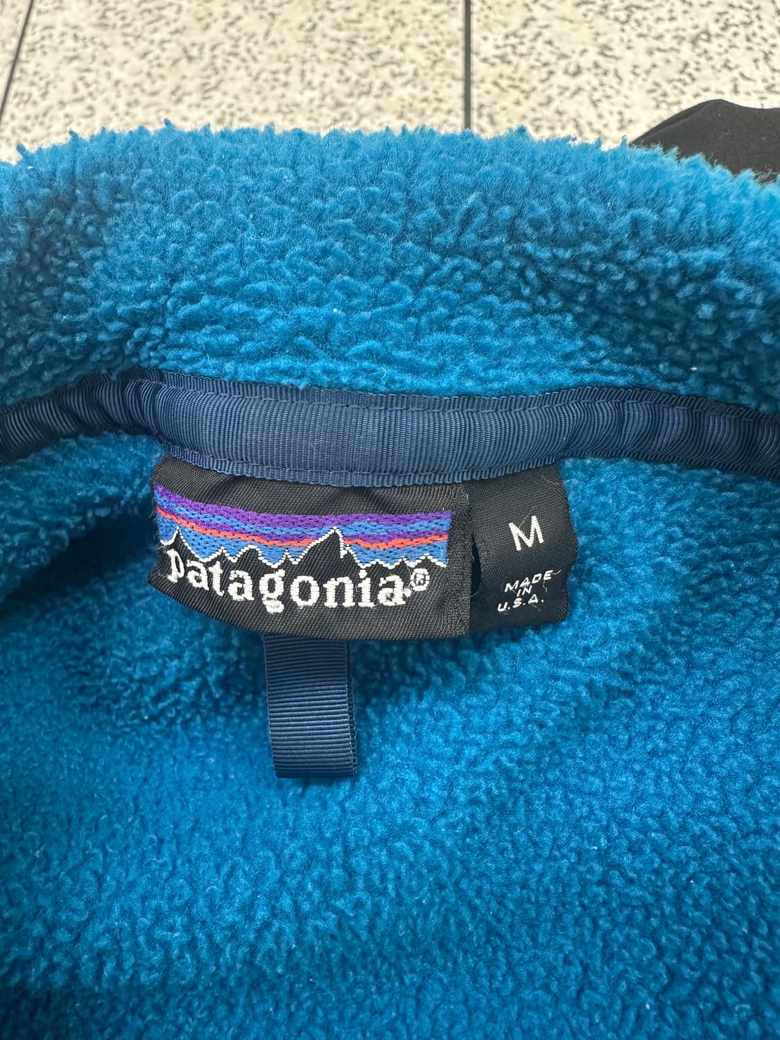 90s made in USA 파타고니아 신칠라 틸블루 민트 상품이미지4