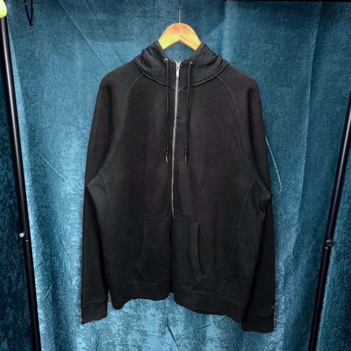 (XL) 러셀 풀 집업 오버 후드티 상품이미지1