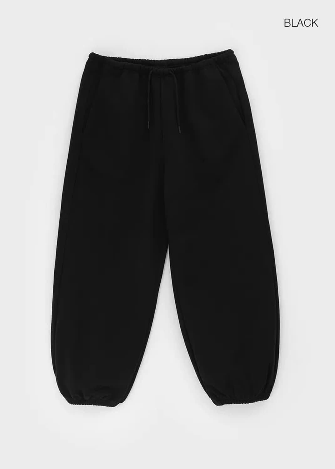 블랙업 퍼릿 오버핏 조거 밴딩팬츠 상품이미지3