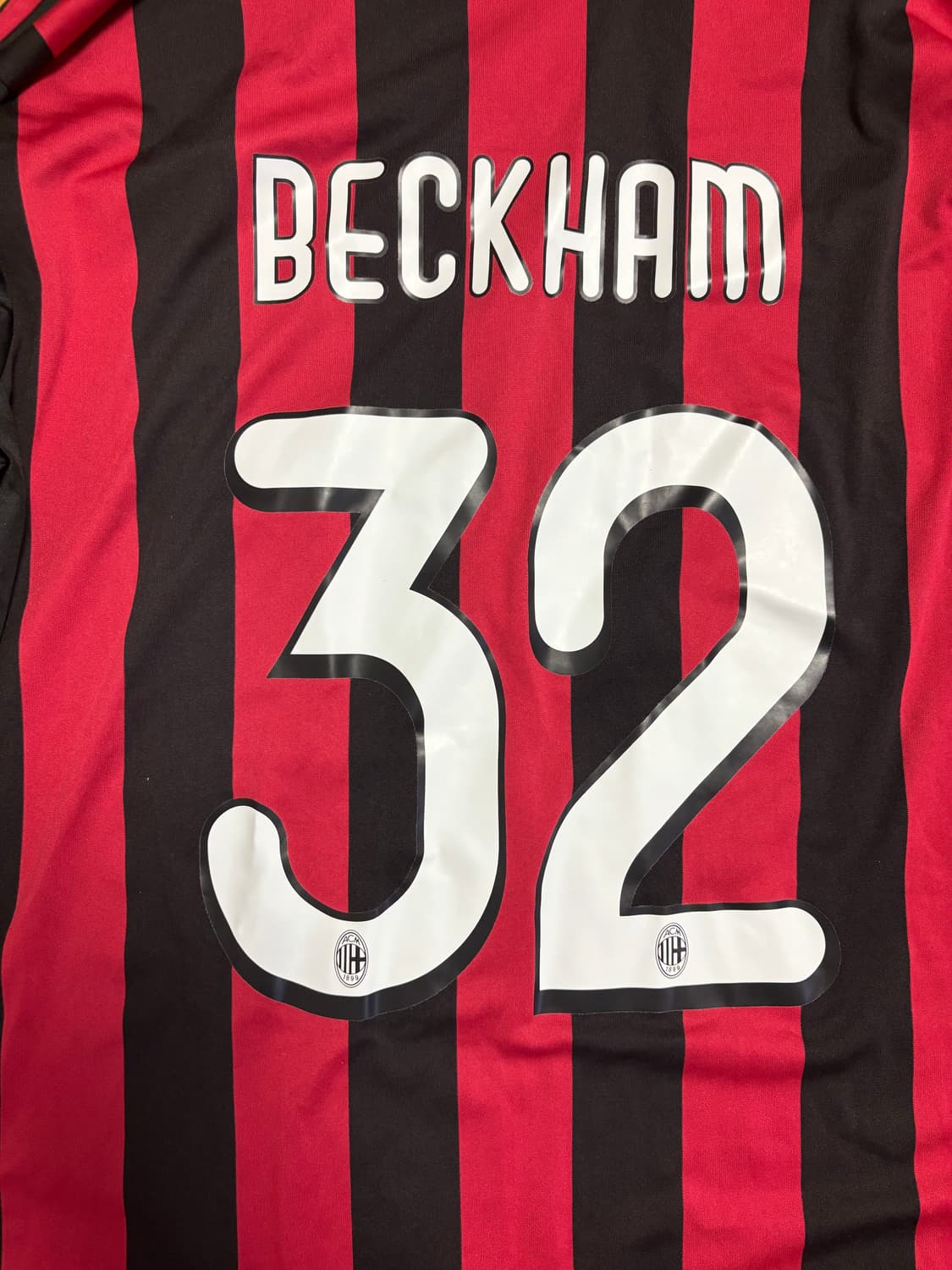 AC밀란 베컴 32번 유니폼 판매 상품이미지3