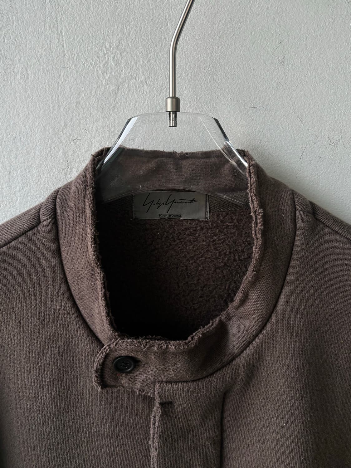 요지야마모토 뿌르옴므 로우 컷 자켓  상품이미지6