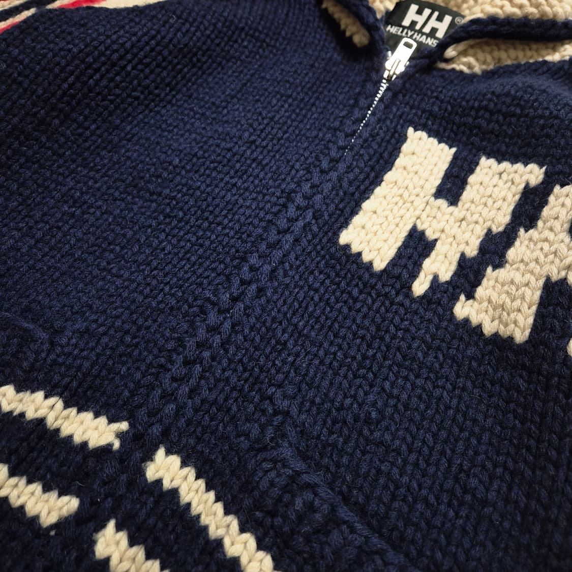 Helly Hansen 헬리한센 네이비 코위찬 울 자켓 성인M 상품이미지2