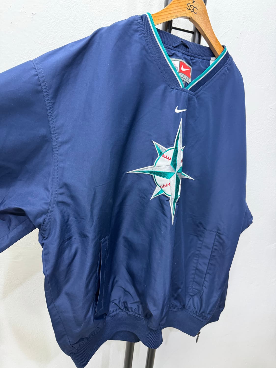 정품) 나이키 MLB 시애틀 매리너스 바람막이 맨투맨 L 상품이미지2