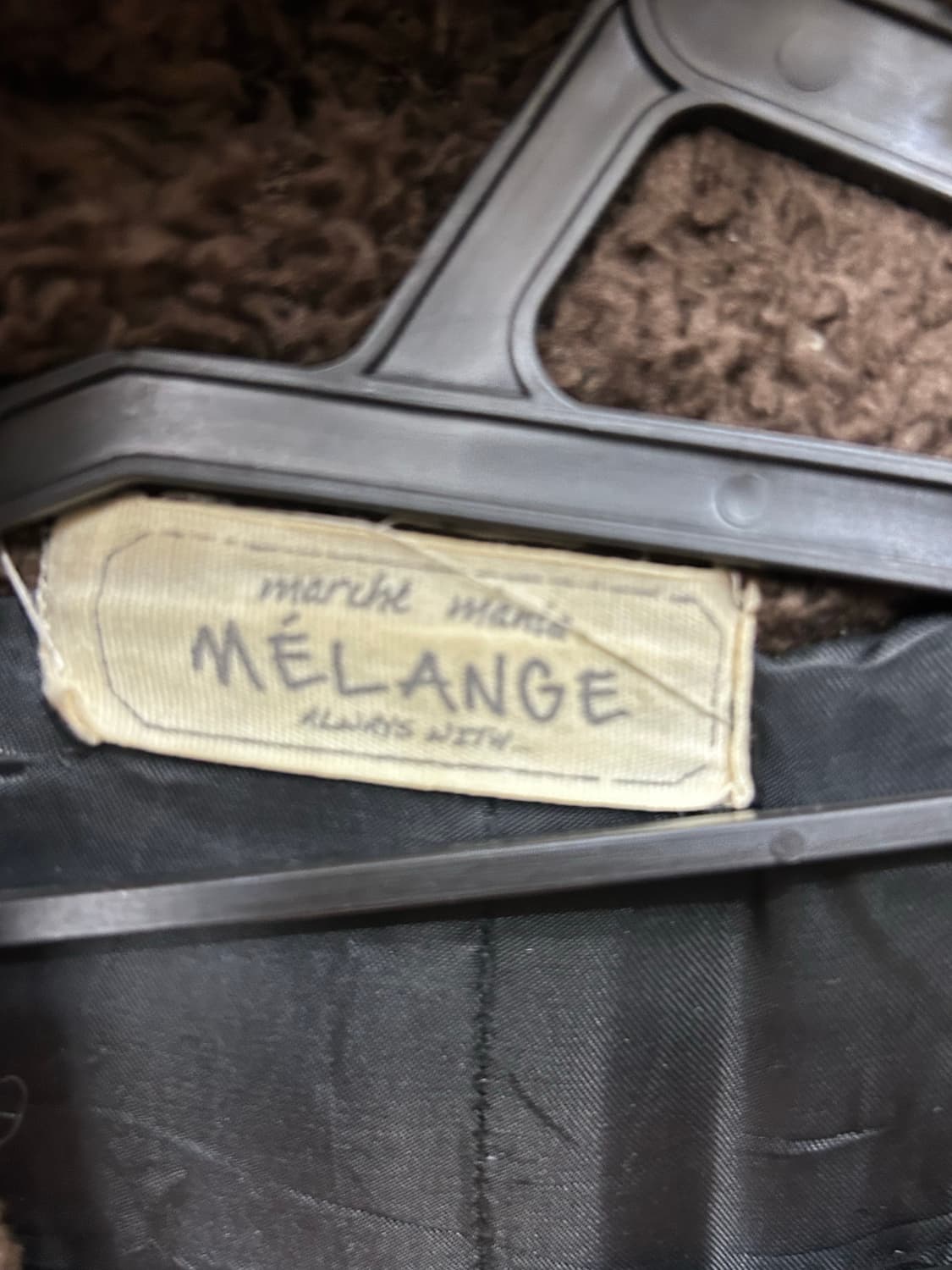 일본빈티지 RL 블랙 울프죠 성조기 자수 퍼 후드 개파카 야상 M 상품이미지8