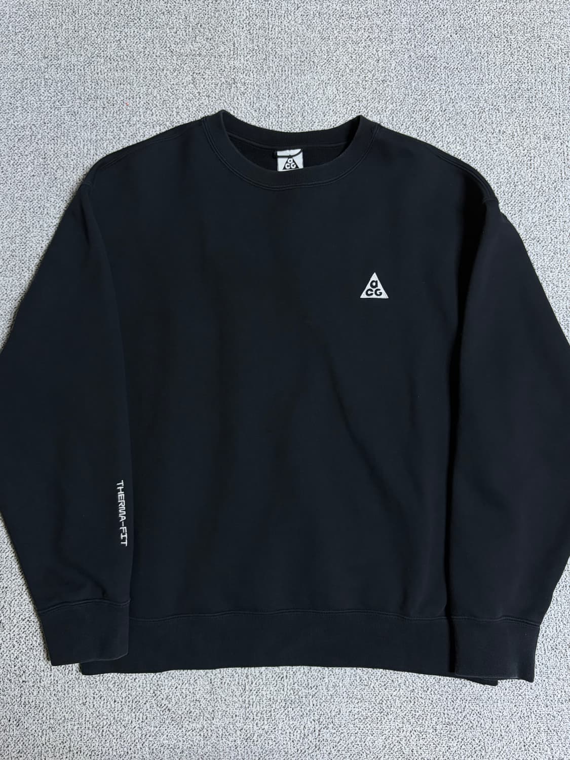 나이키 ACG 써마핏 맨투맨 기모 (블랙) 상품이미지2