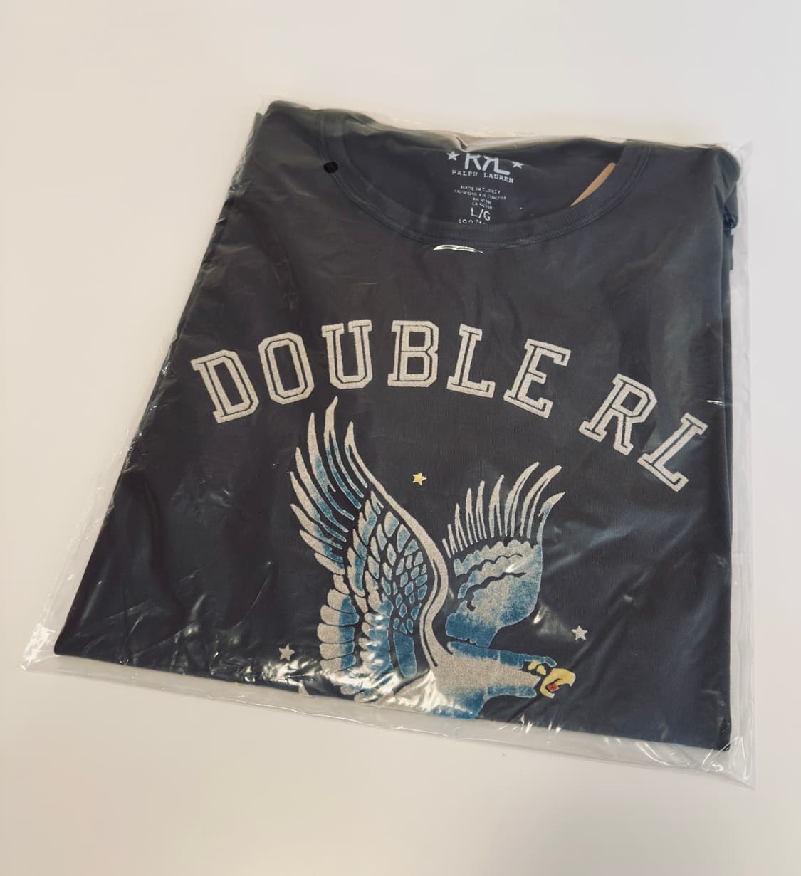 RRL 더블알엘 26SS 이글 프린트 티셔츠 L사이즈 신품 독수리 상품이미지2