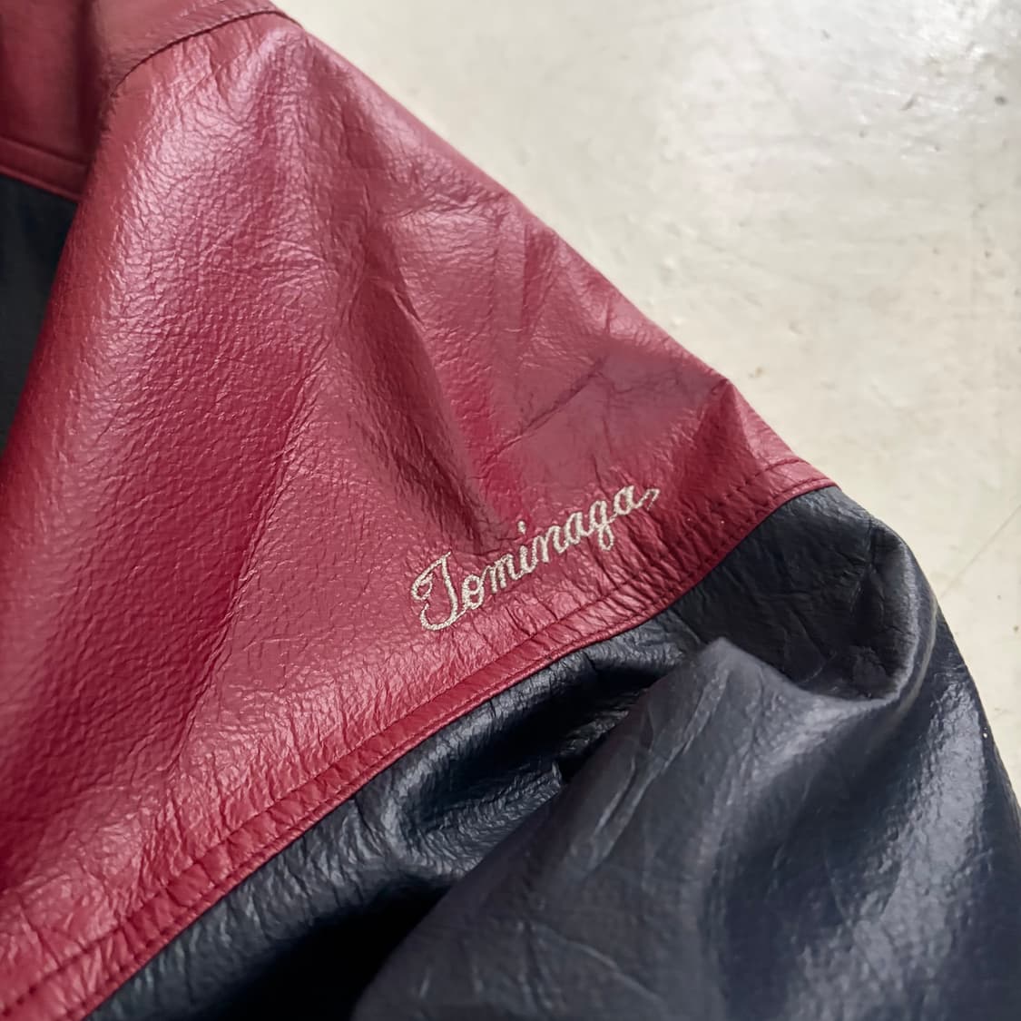 데상트 Kitasaga 빈티지 바시티 자켓 L 상품이미지5