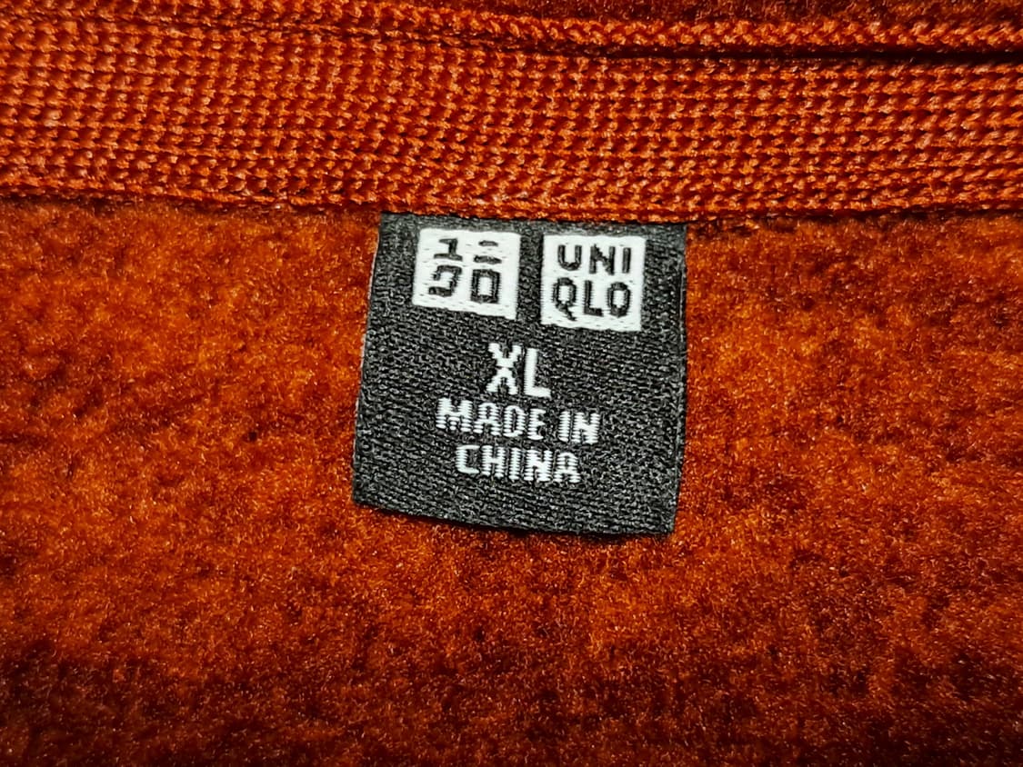 유니클로 후리스 집업 남성XL 상품이미지7